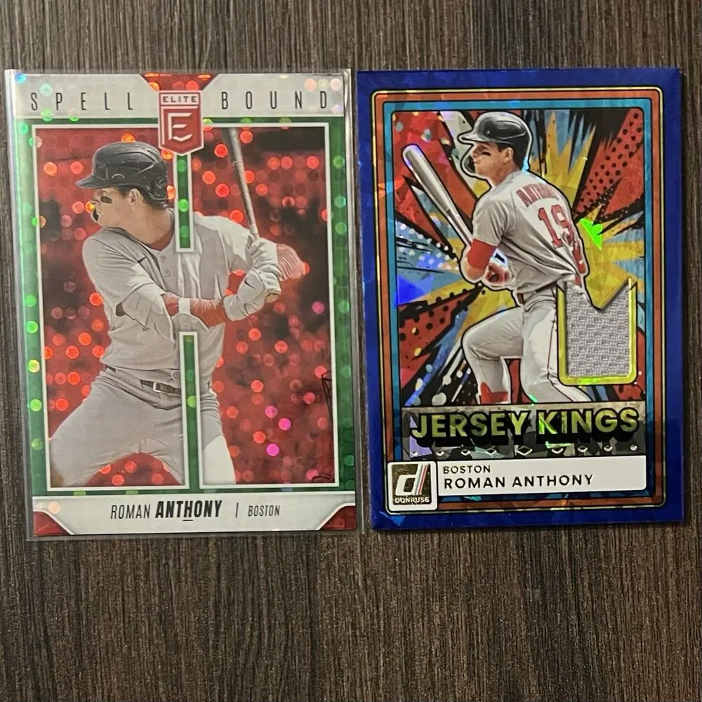 2026 Roman Anthony Patch Panini Donruss Jersey Kings / Panini Elite Spell Bound